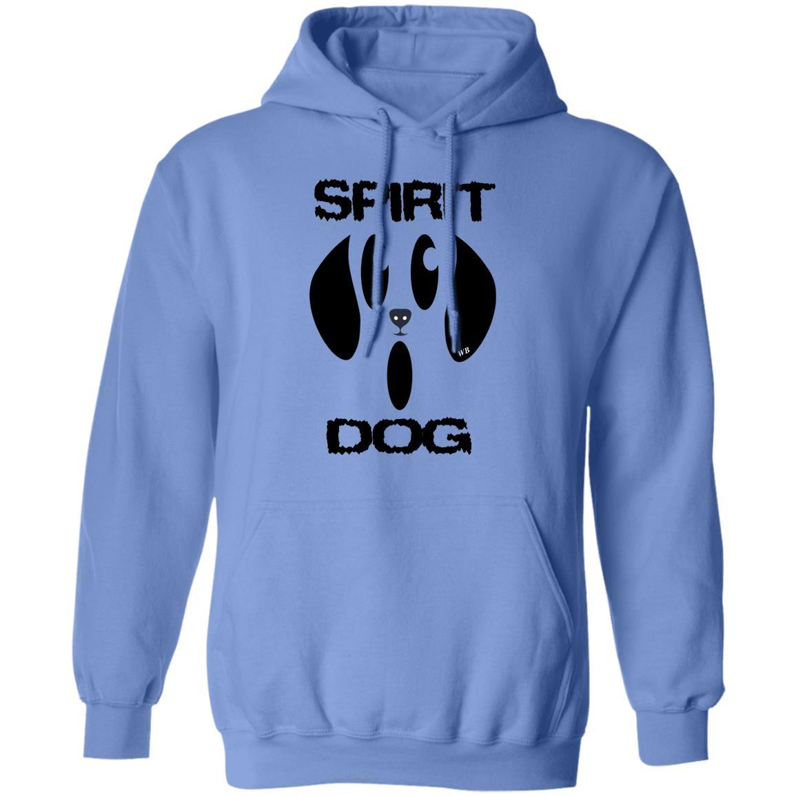 Sweatshirts Carolina Blue / S WineyBitches.Co "Spirit Dog" Halloween style Pullover Hoodie 8 oz. WineyBitchesCo