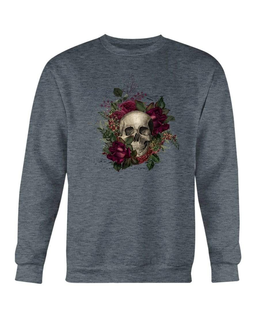 Sweatshirts Dark Heather / S Winey Bitches Co Sweatshirt - Crew WineyBitchesCo
