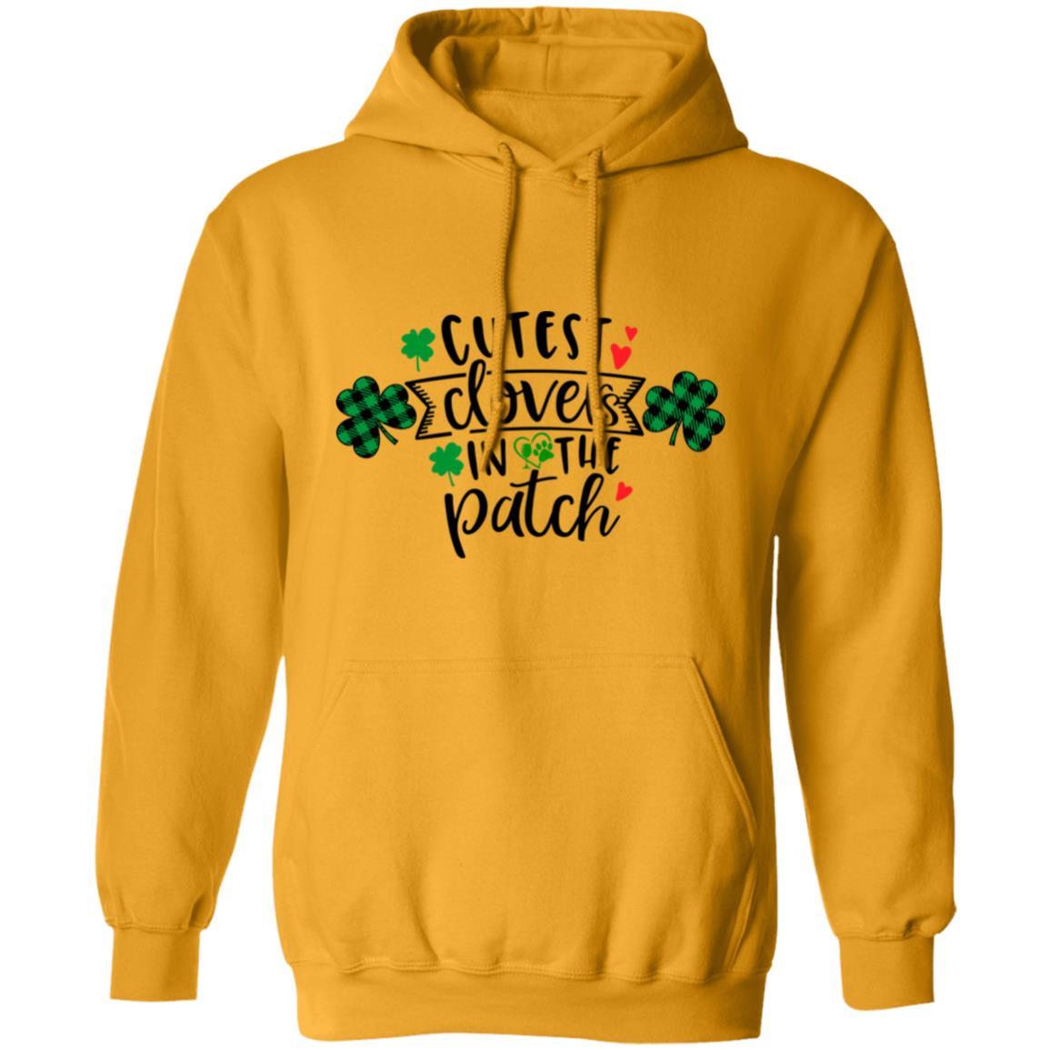 Sweatshirts Gold / S Winey Bitches Co "Cutest Clovers in the Patch" Pullover Hoodie 8 oz. WineyBitchesCo