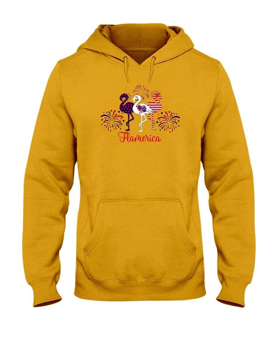 Yellow discount flamingo hoodie