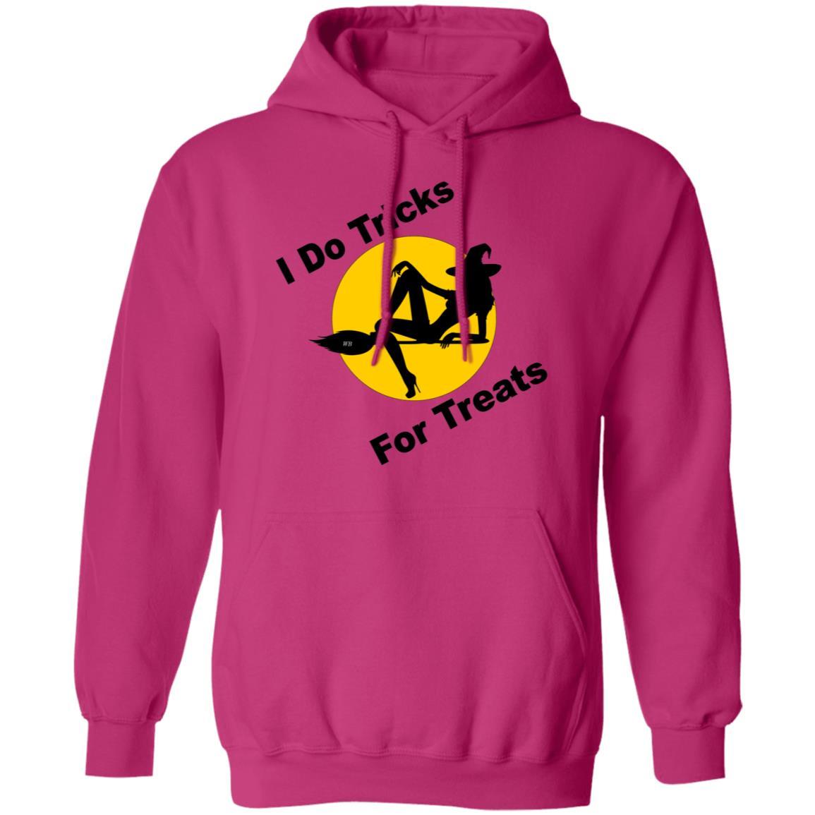 Sweatshirts Heliconia / S WineyBitches.Co "I Do Tricks For Treats" Pullover Hoodie 8 oz. WineyBitchesCo