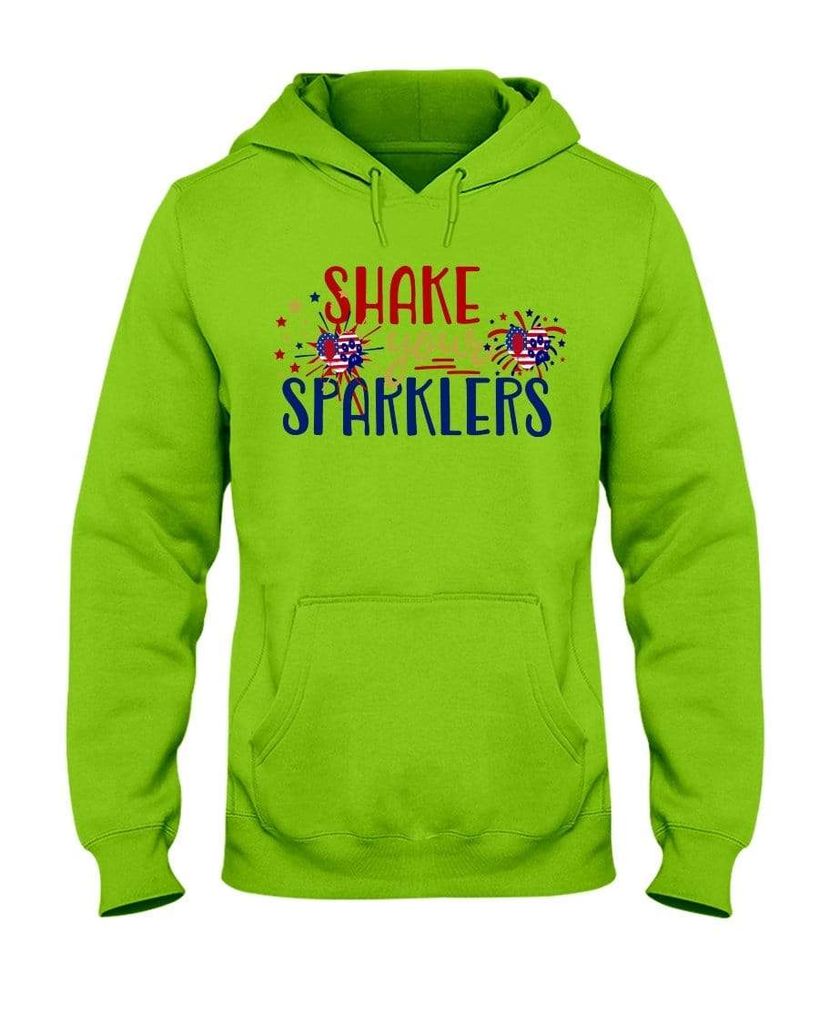 Sweatshirts Kiwi / S Winey Bitches Co "Shake your Sparklers" 50/50 Hoodie WineyBitchesCo