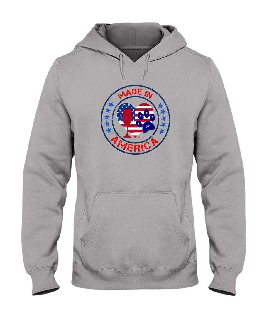 Sweatshirts Oxford / S Winey Bitches Co "Made In America" 50/50 Hoodie WineyBitchesCo