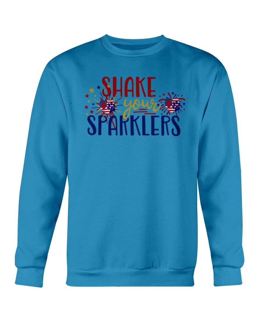 Sweatshirts Sapphire / S Winey Bitches Co "Shake your Sparklers" Sweatshirt - Crew WineyBitchesCo