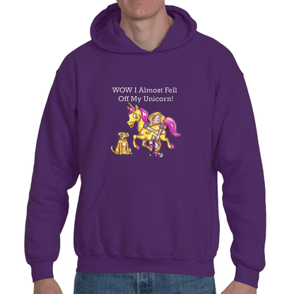 Sweatshirts Small / Purple WineyBitches.co Unicorn Hoodie WineyBitchesCo