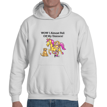 Sweatshirts Small / White WineyBitches.co Unicorn Hoodie WineyBitchesCo