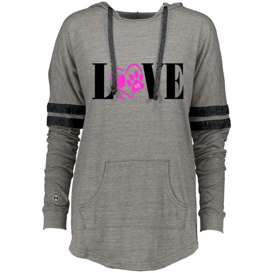 Sweatshirts Vintage Grey/Vintage Black / X-Small WineyBitches.co Holloway Ladies Hooded Low Key Pullover WineyBitchesCo