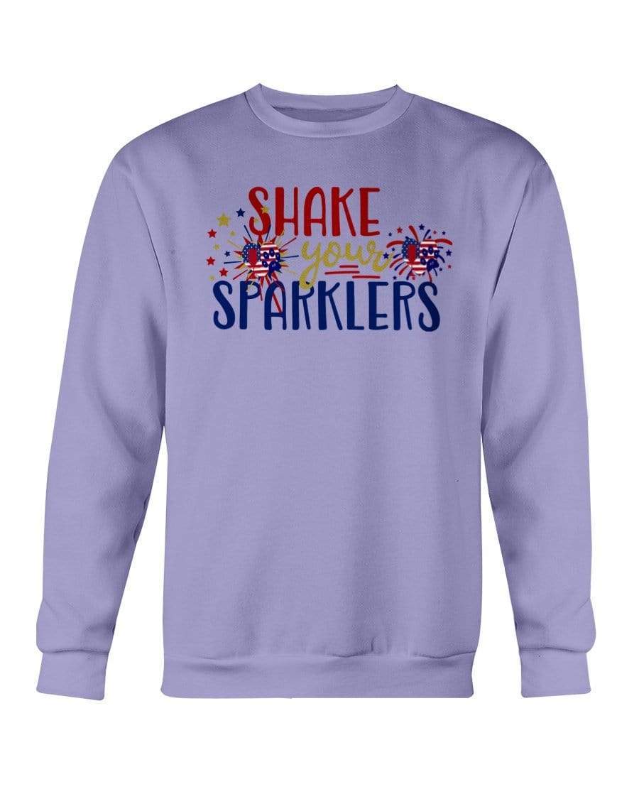 Sweatshirts Violet / S Winey Bitches Co "Shake your Sparklers" Sweatshirt - Crew WineyBitchesCo