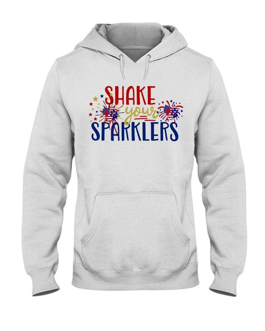 Sweatshirts White / S Winey Bitches Co "Shake your Sparklers" 50/50 Hoodie WineyBitchesCo