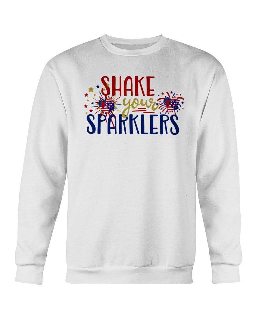 Sweatshirts White / S Winey Bitches Co "Shake your Sparklers" Sweatshirt - Crew WineyBitchesCo