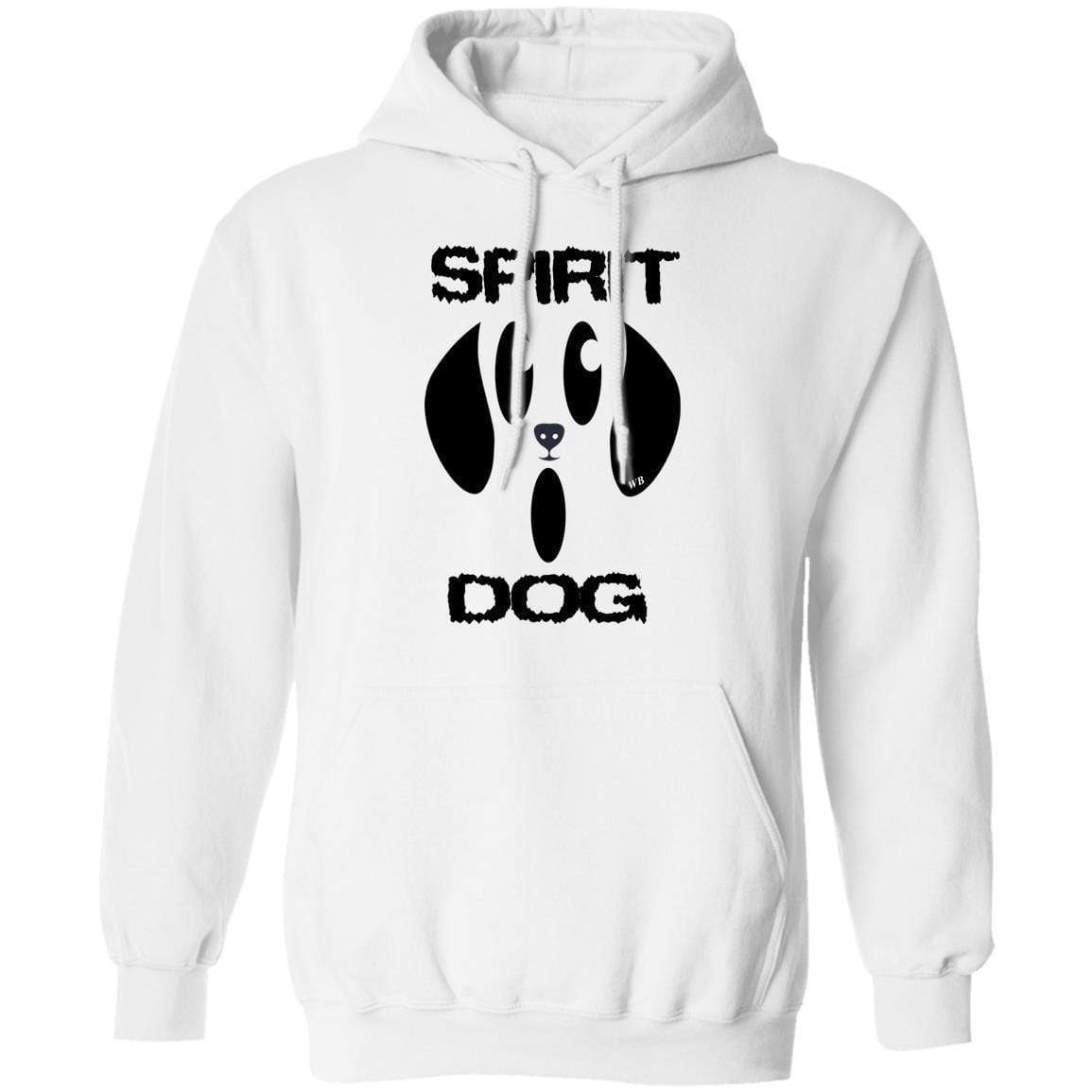 Sweatshirts White / S WineyBitches.Co "Spirit Dog" Halloween style Pullover Hoodie 8 oz. WineyBitchesCo