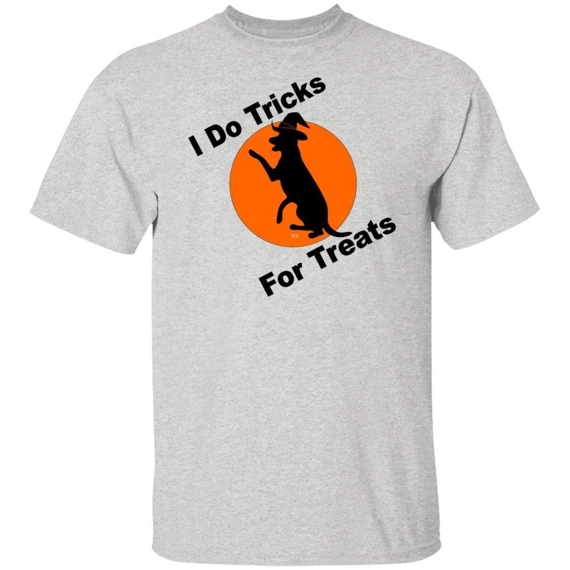 T-Shirts Ash / S WineyBitches.Co "I Do Tricks For Treats" Dog- Ultra Cotton T-Shirt WineyBitchesCo