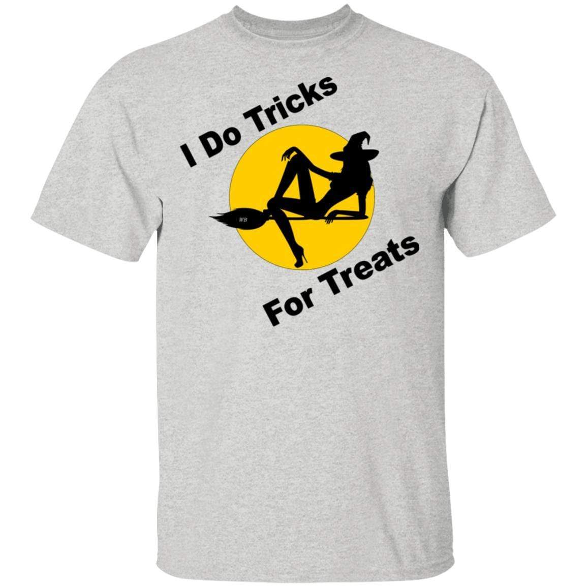 T-Shirts Ash / S WineyBitches.Co "I Do Tricks For Treats" Ultra Cotton T-Shirt WineyBitchesCo