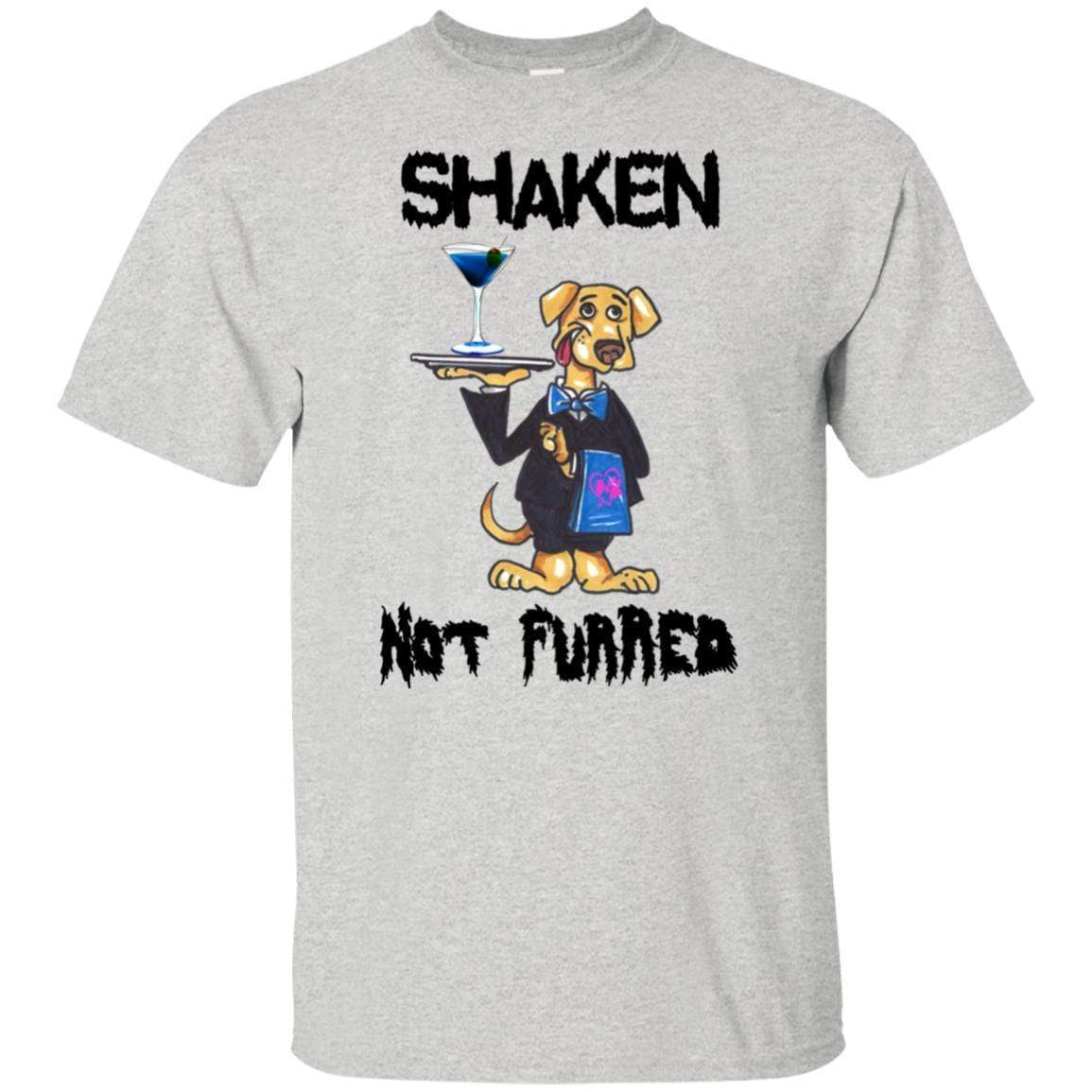 T-Shirts Ash / S WineyBitches.co 'Shaken Not Furred" Ultra Cotton T-Shirt WineyBitchesCo