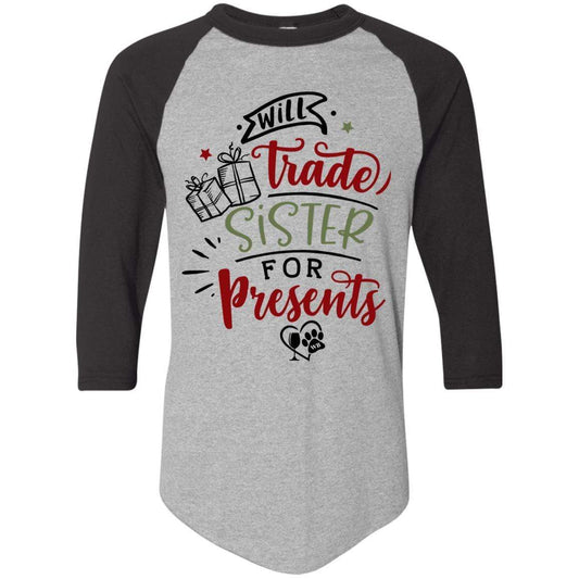 T-Shirts Athletic Heather/Black / S WineyBitches.Co Colorblock Raglan Jersey WineyBitchesCo