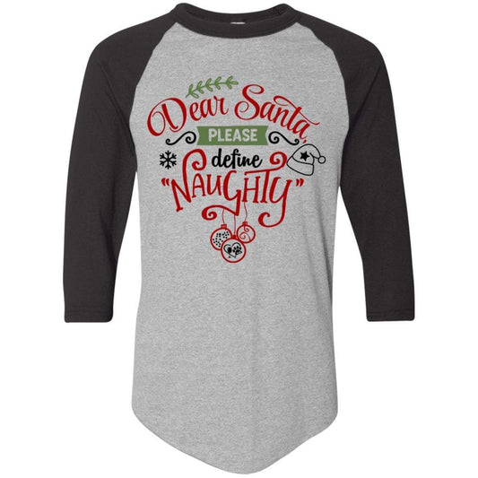 T-Shirts Athletic Heather/Black / S WineyBitches.Co Colorblock Raglan Jersey WineyBitchesCo
