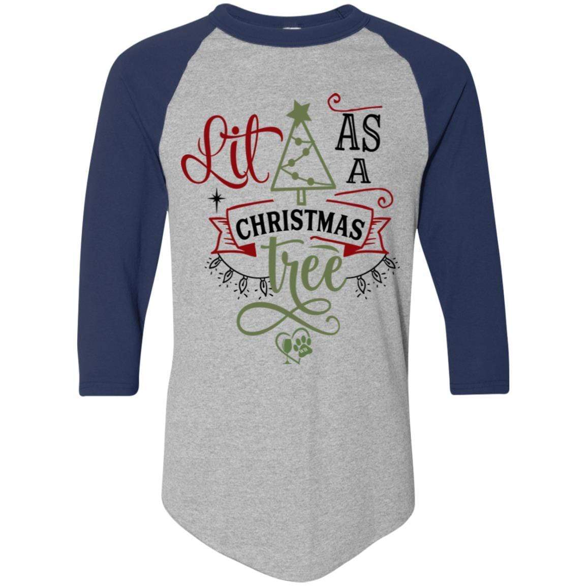 T-Shirts Athletic Heather/Navy / S WineyBitches.Co Colorblock Raglan Jersey WineyBitchesCo