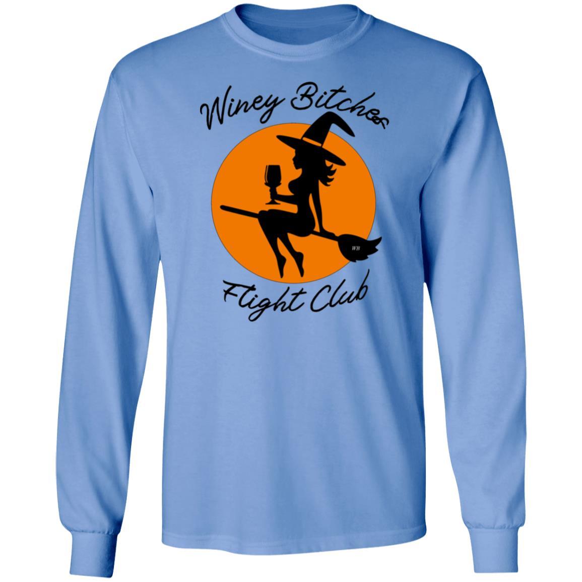 T-Shirts Carolina Blue / S WineyBitches.Co "Winey Bitches Flight Club" Ultra Cotton T-Shirt WineyBitchesCo
