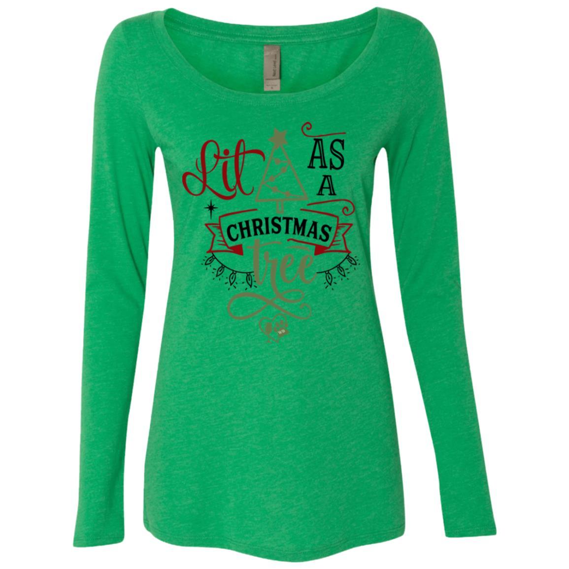 T-Shirts Envy / S WineyBitches.Co Ladies' Triblend LS Scoop WineyBitchesCo