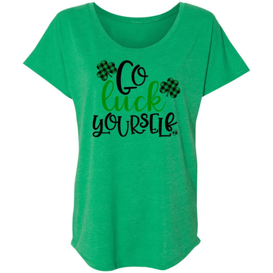 T-Shirts Envy / X-Small Winey Bitches Co Ladies' Triblend Dolman Sleeve WineyBitchesCo