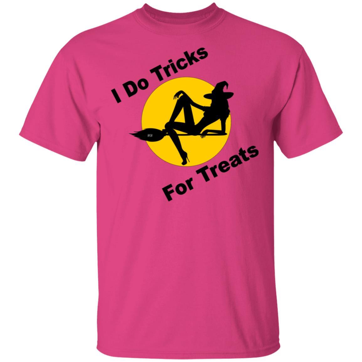 T-Shirts Heliconia / S WineyBitches.Co "I Do Tricks For Treats" Ultra Cotton T-Shirt WineyBitchesCo