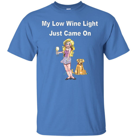 T-Shirts Iris / S WineyBitches.co 'Low Wine Light" Ultra Cotton Unisex T-Shirt WineyBitchesCo