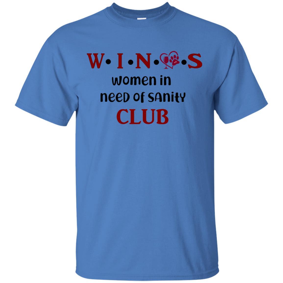 T-Shirts Iris / S WineyBitches.Co WINOS Club Ultra Cotton T-Shirt (Burg Lettering) WineyBitchesCo