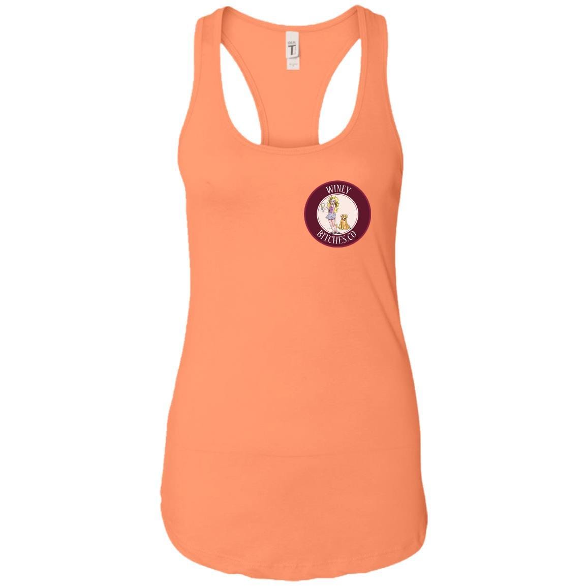 T-Shirts Light Orange / X-Small WineyBitches.co Hilariously Funny Tank Top for Wine & Dog Lovers WineyBitchesCo