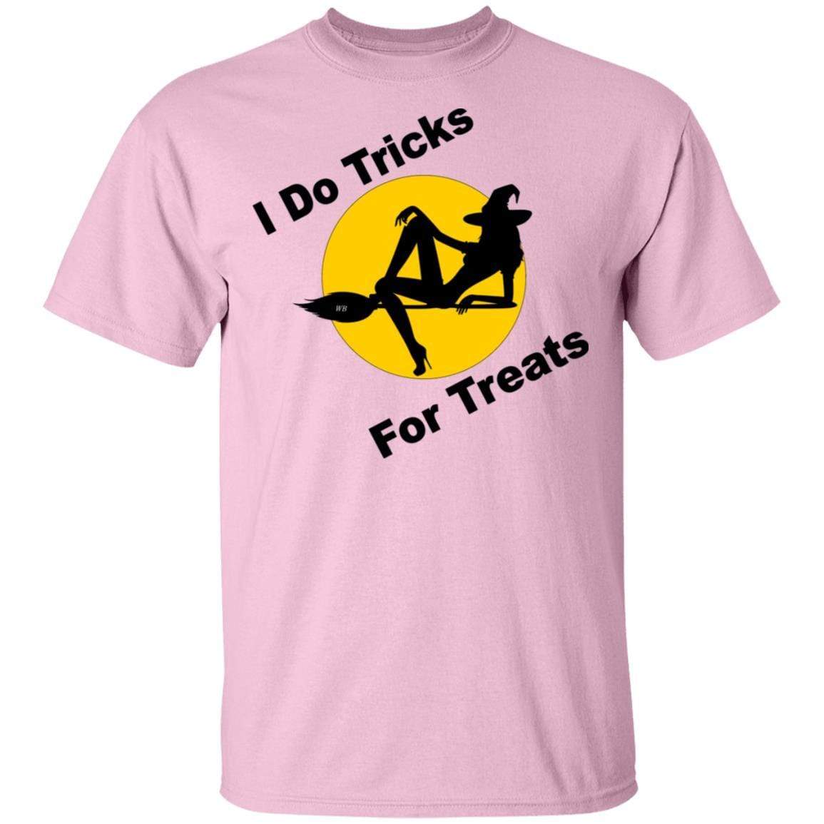 T-Shirts Light Pink / S WineyBitches.Co "I Do Tricks For Treats" Ultra Cotton T-Shirt WineyBitchesCo