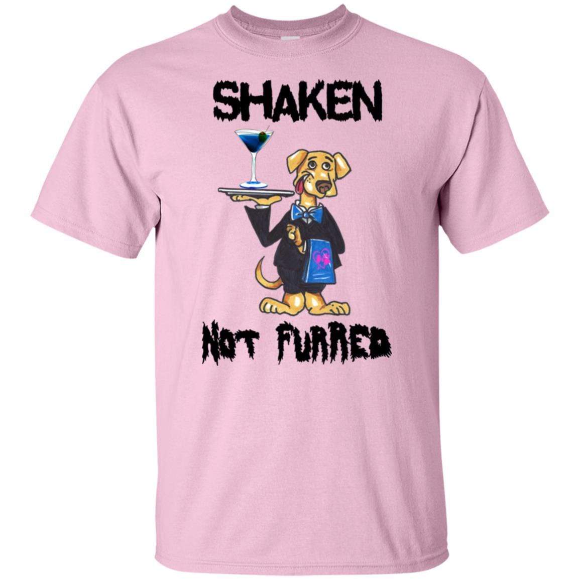 T-Shirts Light Pink / S WineyBitches.co 'Shaken Not Furred" Ultra Cotton T-Shirt WineyBitchesCo