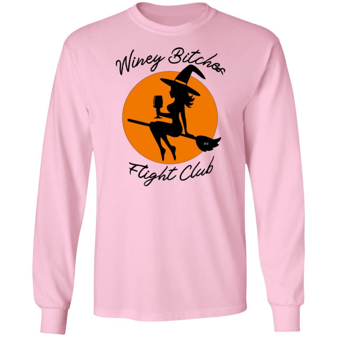 T-Shirts Light Pink / S WineyBitches.Co "Winey Bitches Flight Club" Ultra Cotton T-Shirt WineyBitchesCo