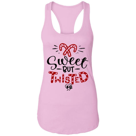 T-Shirts Lilac / X-Small WineyBitches.Co "Sweet But Twisted" Ladies Ideal Racerback Tank WineyBitchesCo