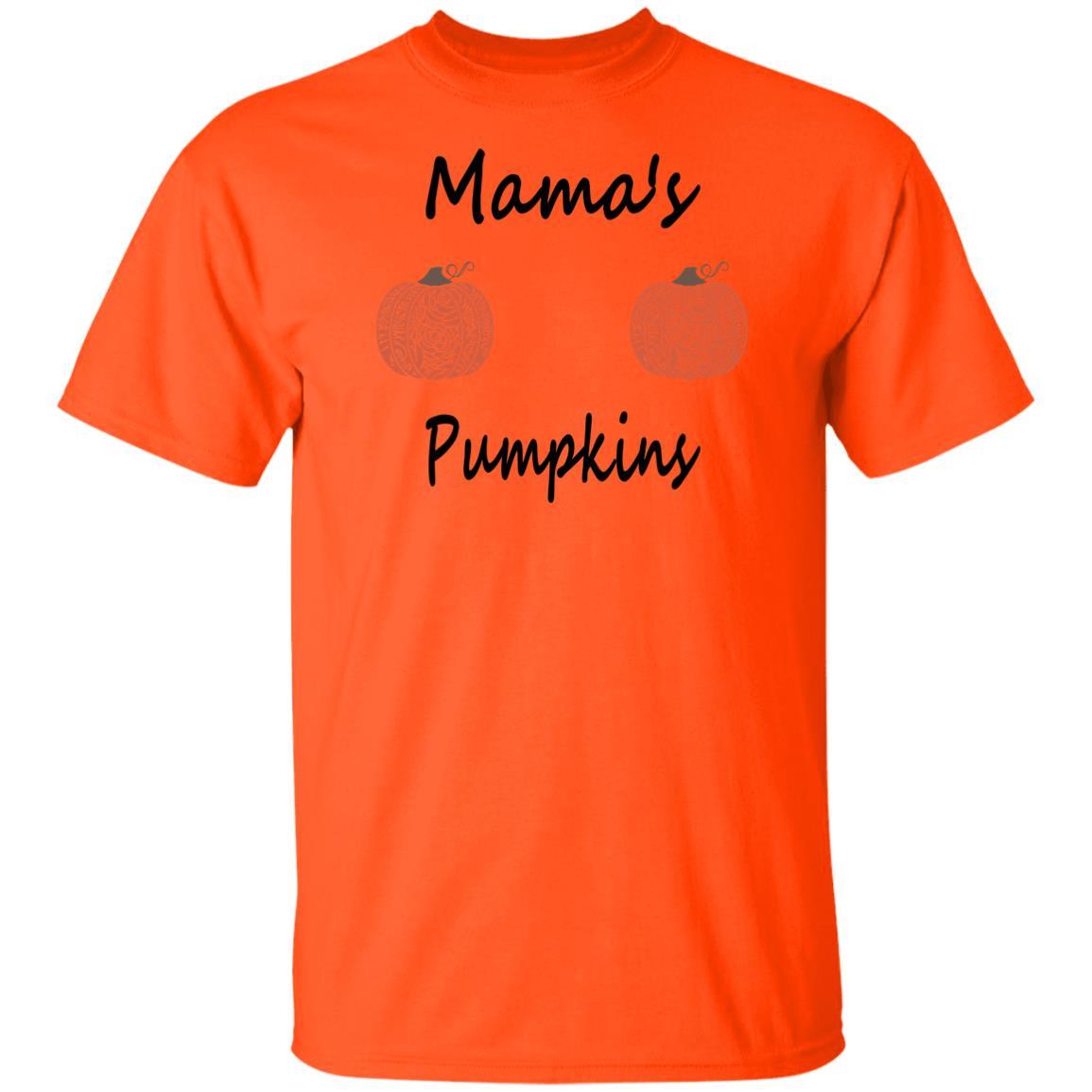 T-Shirts Orange / S WineyBitches.Co "Mama's Pumpkins" Halloween Ultra Cotton T-Shirt WineyBitchesCo
