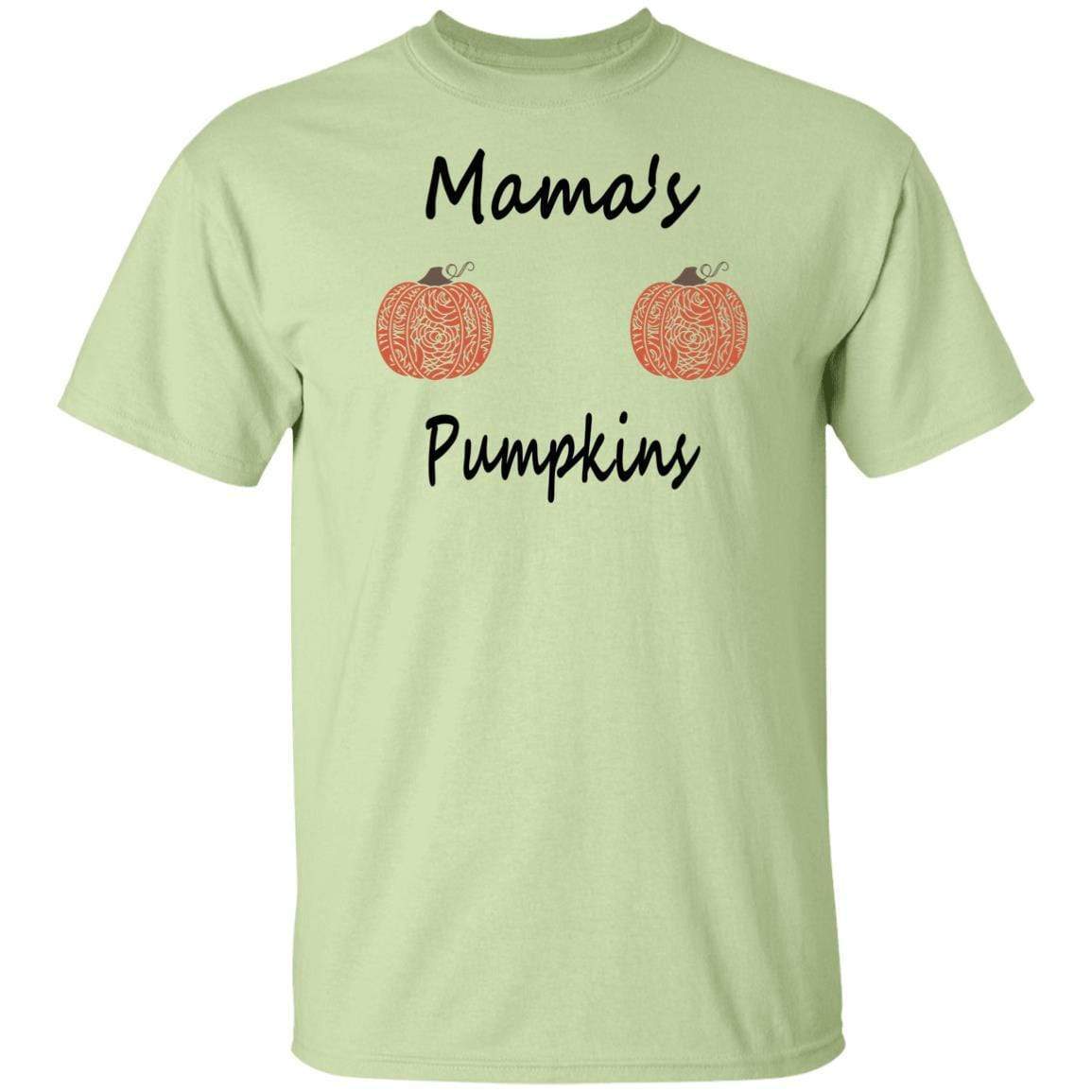 T-Shirts Pistachio / S WineyBitches.Co "Mama's Pumpkins" Halloween Ultra Cotton T-Shirt WineyBitchesCo