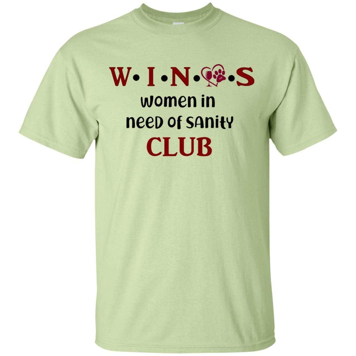 T-Shirts Pistachio / S WineyBitches.Co WINOS Club Ultra Cotton T-Shirt (Burg Lettering) WineyBitchesCo