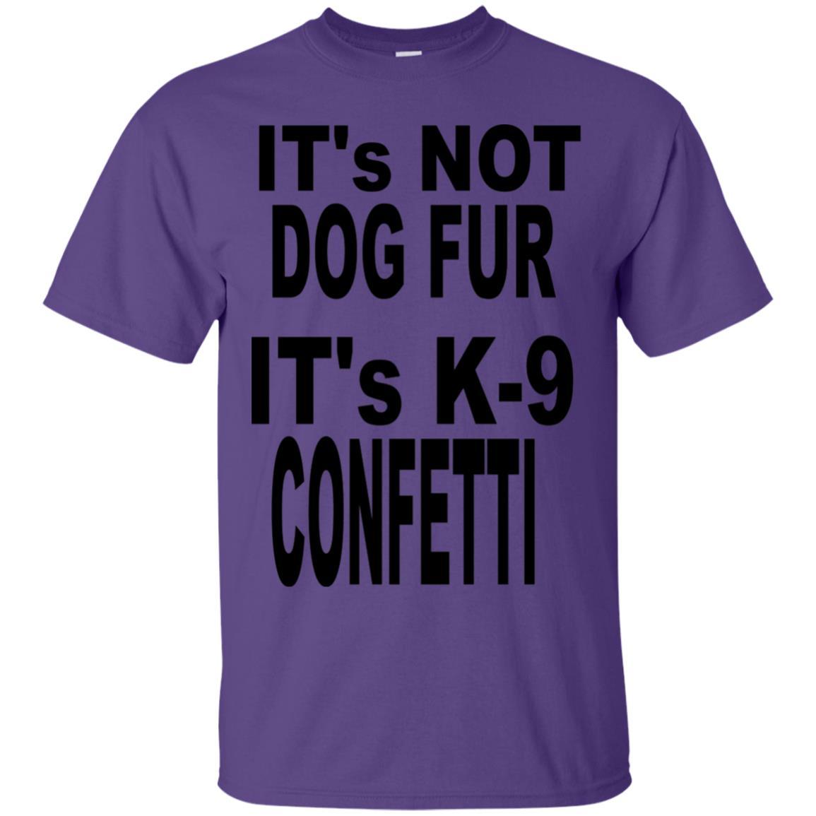 T-Shirts Purple / S WineyBitches.co "K9 Confetti" Bold Ultra Cotton T-Shirt-Blk Letters WineyBitchesCo