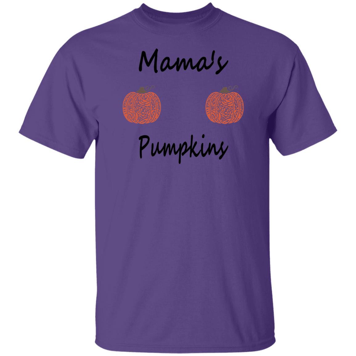 T-Shirts Purple / S WineyBitches.Co "Mama's Pumpkins" Halloween Ultra Cotton T-Shirt WineyBitchesCo