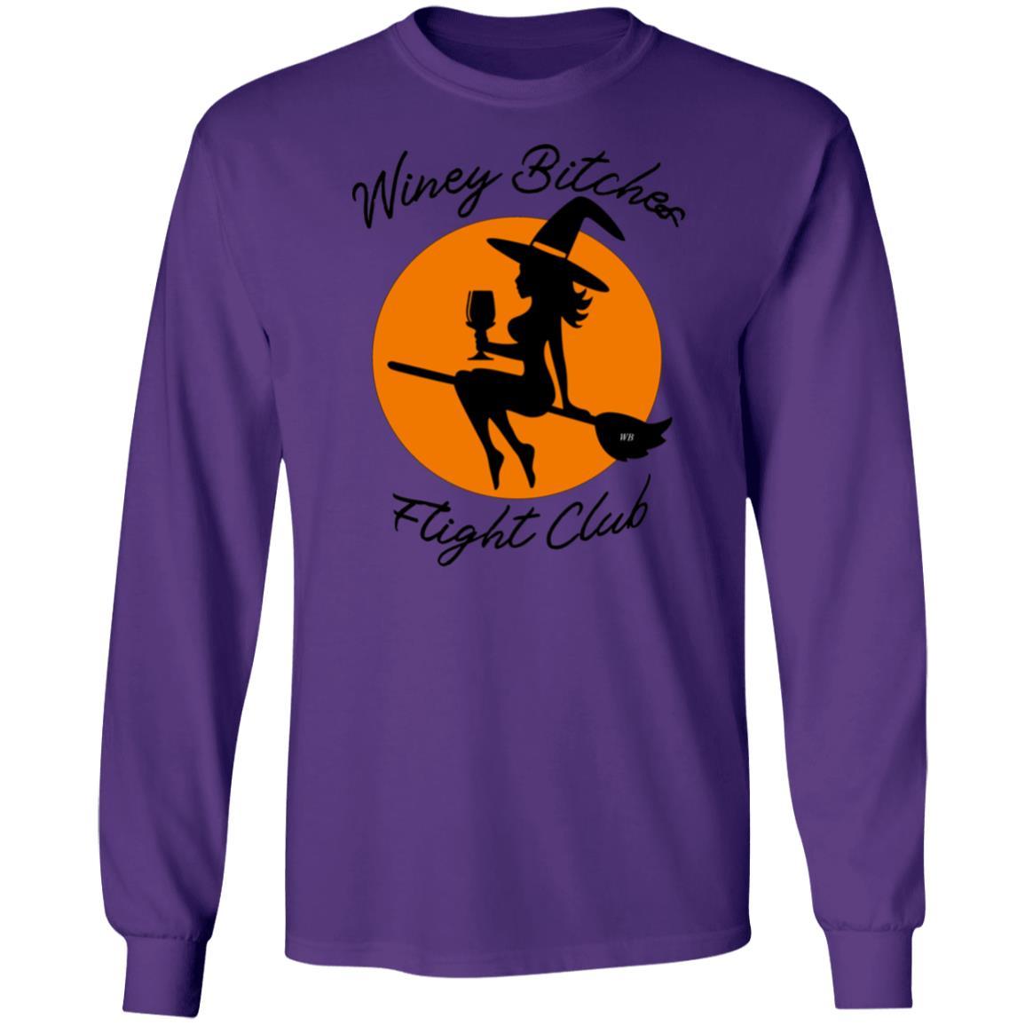 T-Shirts Purple / S WineyBitches.Co "Winey Bitches Flight Club" Ultra Cotton T-Shirt WineyBitchesCo