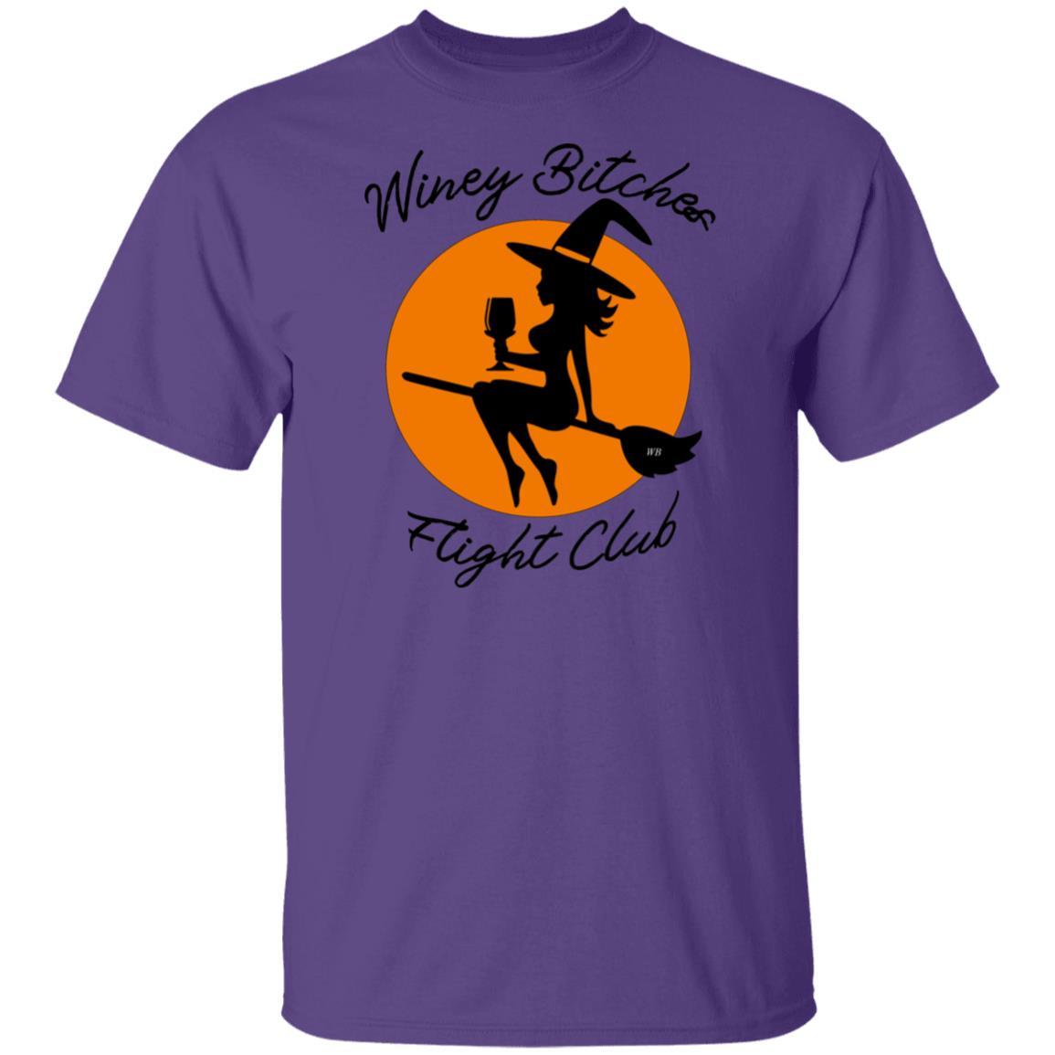 T-Shirts Purple / S WineyBitches.Co "Winey Bitches Flight Club" Ultra Cotton T-Shirt WineyBitchesCo