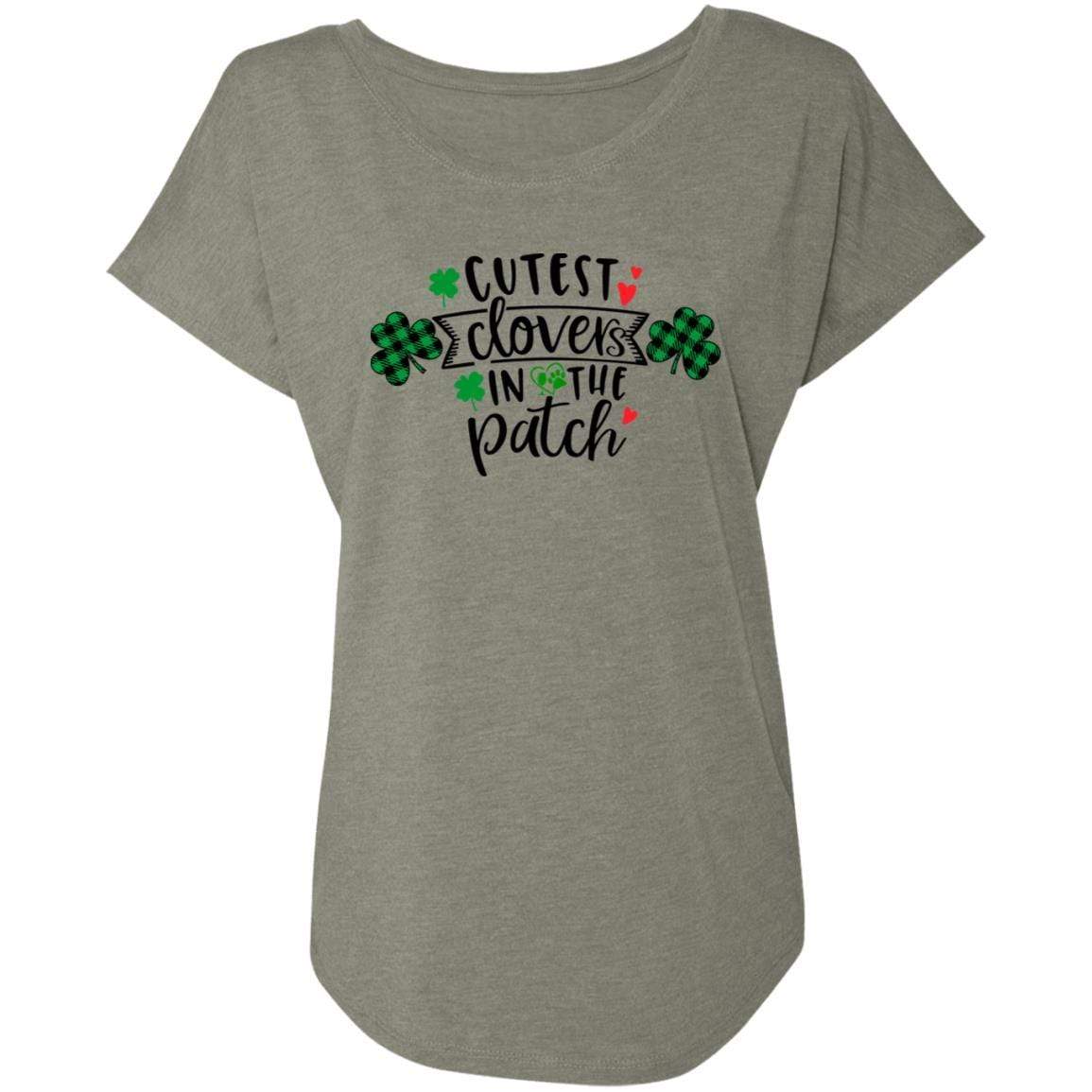 T-Shirts Venetian Grey / X-Small Winey Bitches Co Ladies' Triblend Dolman Sleeve WineyBitchesCo