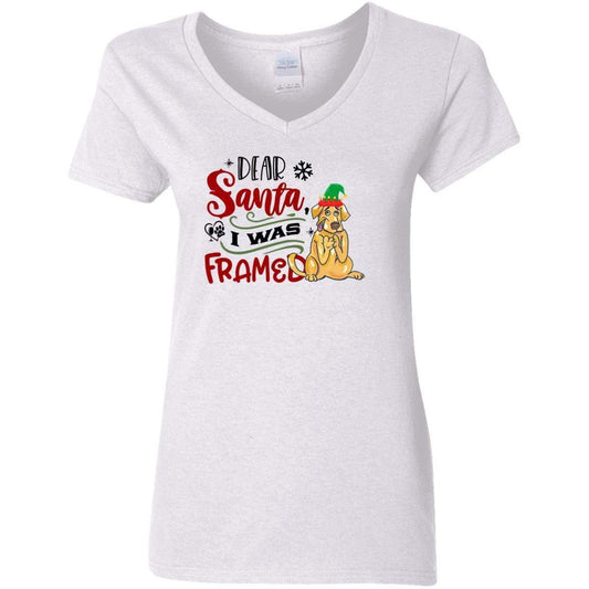 T-Shirts White / S WineyBitches.Co Ladies' 5.3 oz. V-Neck T-Shirt WineyBitchesCo