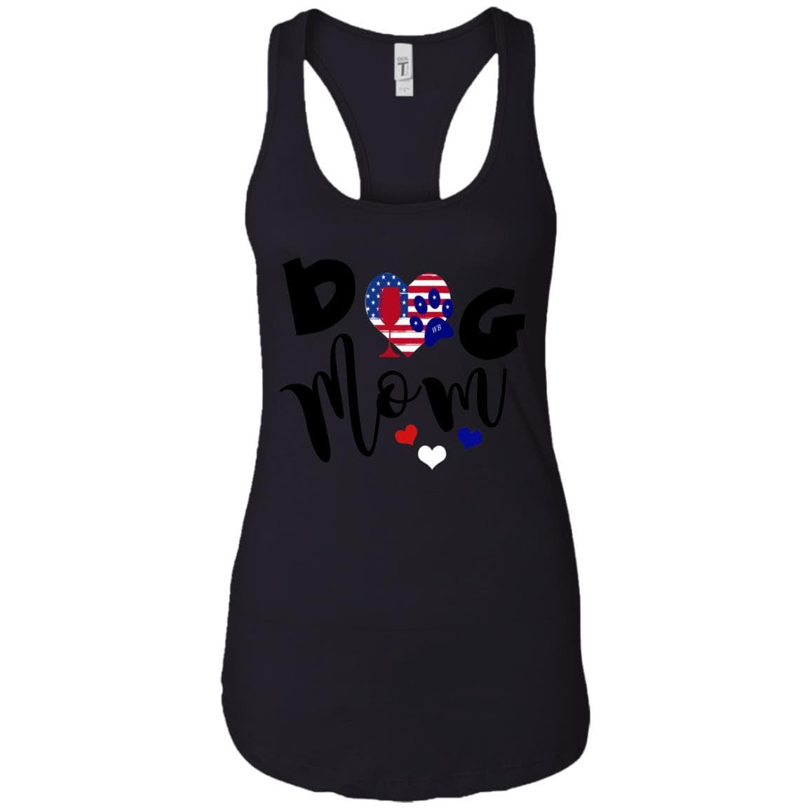 Tank Top Black / X-Small WineyBitches.Co Dog Mom Ladies Ideal Racerback Tank WineyBitchesCo