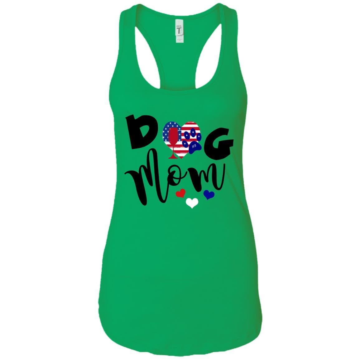 Tank Top Kelly Green / X-Small WineyBitches.Co Dog Mom Ladies Ideal Racerback Tank WineyBitchesCo