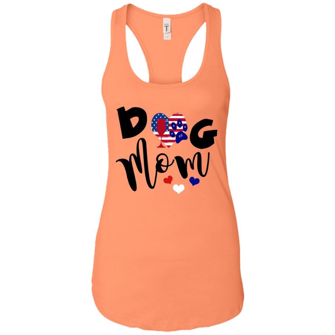 Tank Top Light Orange / X-Small WineyBitches.Co Dog Mom Ladies Ideal Racerback Tank WineyBitchesCo