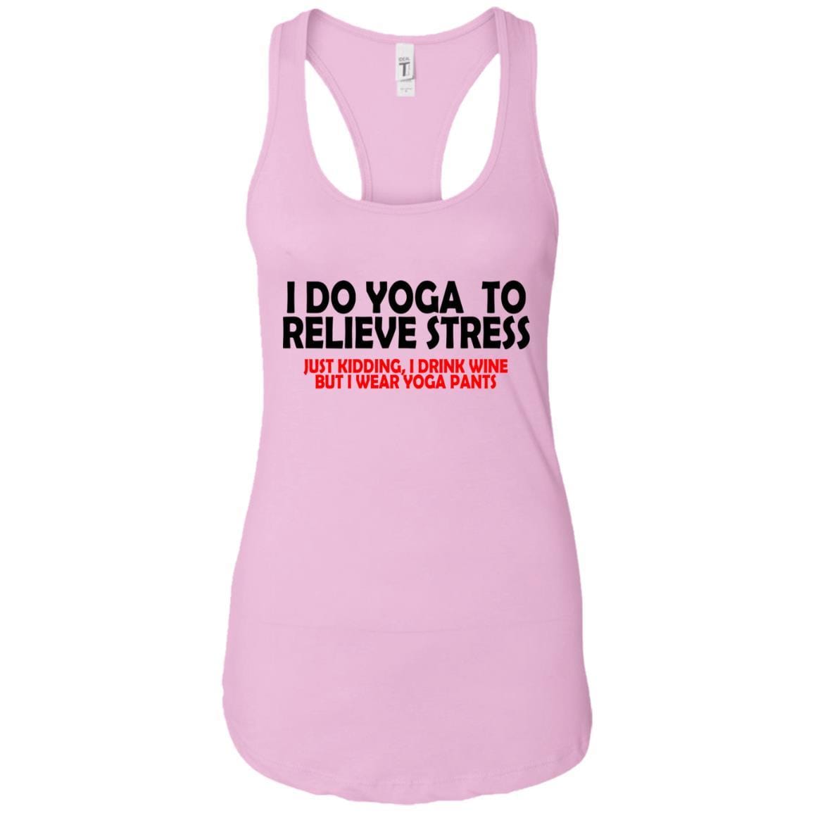 Tank Top Lilac / X-Small Wine and Yoga Pants Next Level Ladies Ideal Racerback Tank WineyBitchesCo