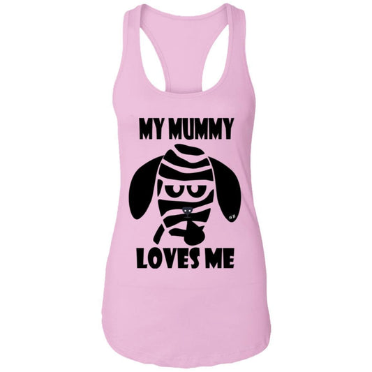 Tank Top Lilac / X-Small WineyBitches.Co "My Mummy Loves Me" Halloween Ladies Ideal Racerback Tank WineyBitchesCo