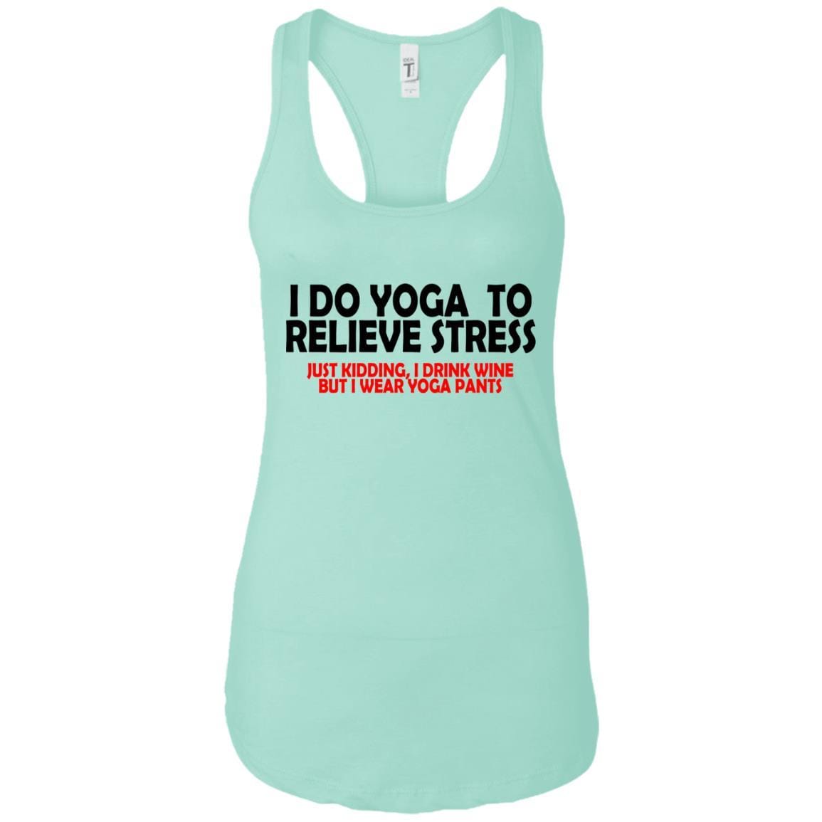 Yoga, Wine and Save Animals – Women's Racerback Tank – PawsCo