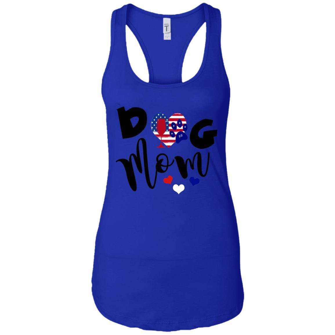 Tank Top Royal / X-Small WineyBitches.Co Dog Mom Ladies Ideal Racerback Tank WineyBitchesCo