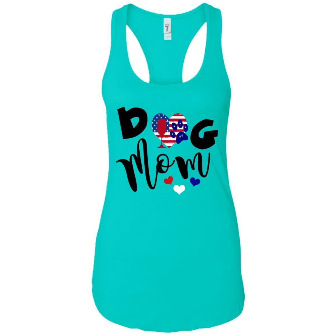 Tank Top Tahiti Blue / X-Small WineyBitches.Co Dog Mom Ladies Ideal Racerback Tank WineyBitchesCo