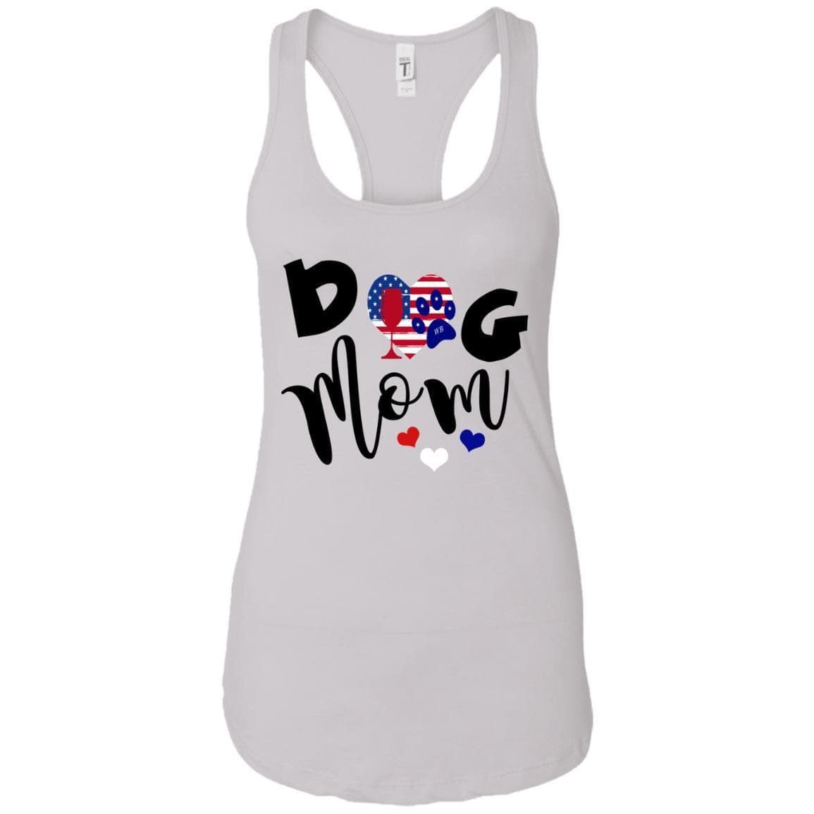 Tank Top White / X-Small WineyBitches.Co Dog Mom Ladies Ideal Racerback Tank WineyBitchesCo